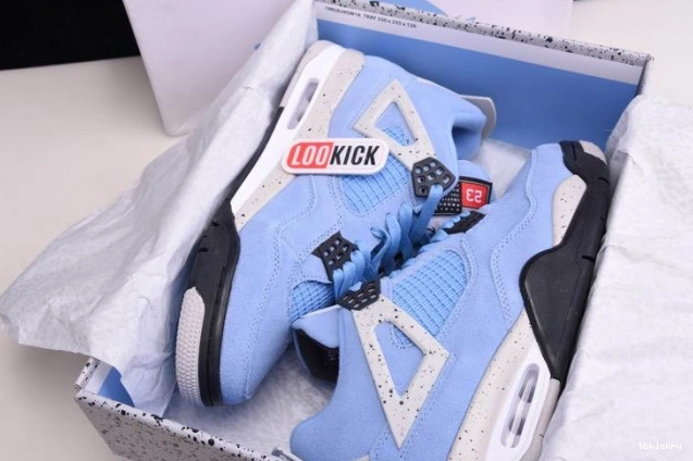 Reps TBkick JORDAN Blue 4 AIR University CT8527-400 0719